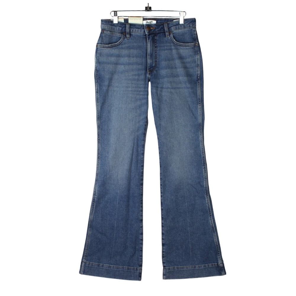 NWT Wrangler Women Retro Bailey High Rise Trousers Jeans 29x32 Denim Bootcut - Picture 1 of 14